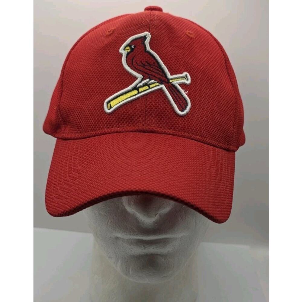 St. Louis Cardinals Redbird Logo MLB Red Melonwear Cap Hat Strapback Monsanto